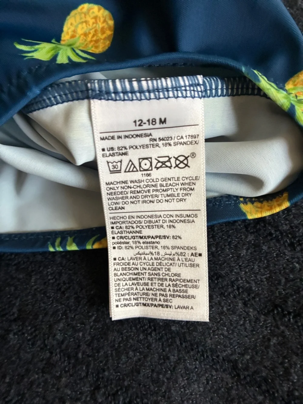 Old Navy Tie-Front One-Piece Swimsuit